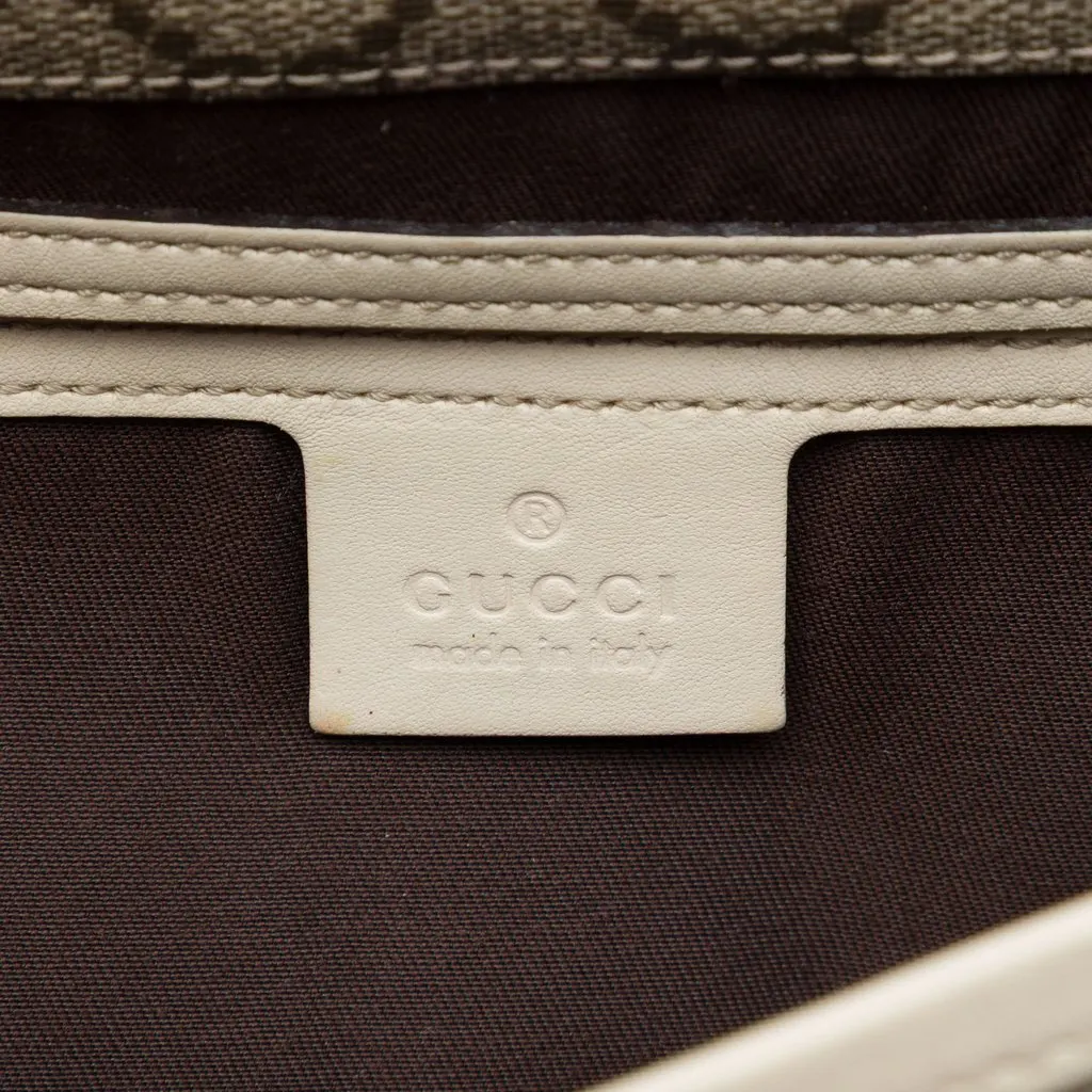 Gucci GG Supreme Crossbody Beige Very good - Box View