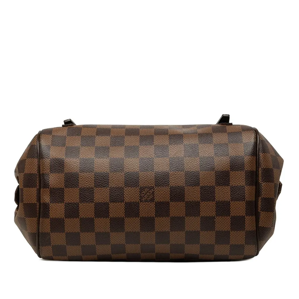 Louis Vuitton Damier Ebene Rivington PM Brown Canvas Good - Inside View