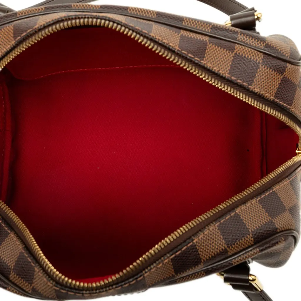 Louis Vuitton Damier Ebene Rivington PM Brown Canvas Good - Model View