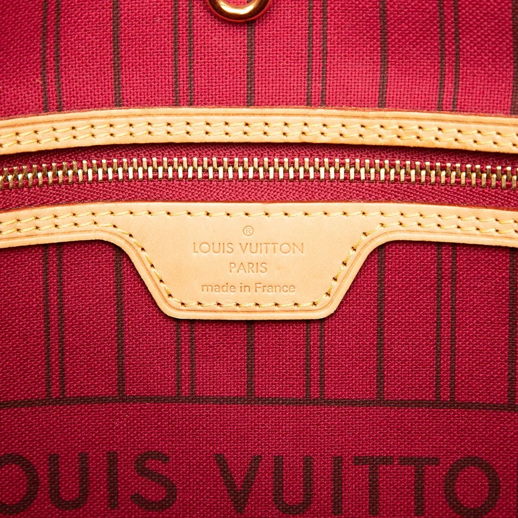 Louis Vuitton Monogram Neverfull MM Brown Very good - Box View