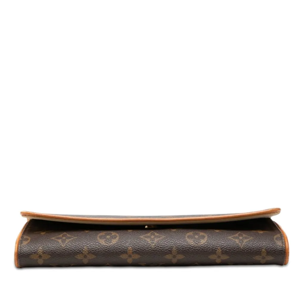 Louis Vuitton Monogram Pochette Twin GM Brown Very good - Inside View