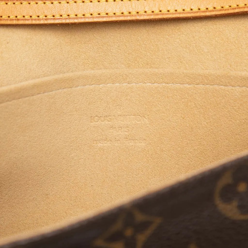 Louis Vuitton Monogram Pochette Twin GM Brown Very good - Box View