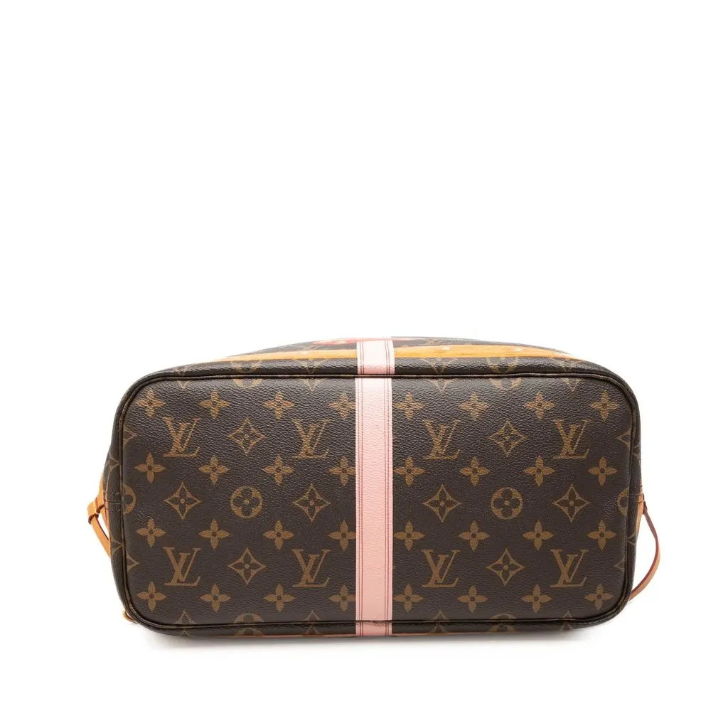 Louis Vuitton Monogram Summer Trunks Neverfull MM Brown Very good - Inside View