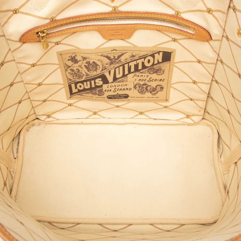 Louis Vuitton Monogram Summer Trunks Neverfull MM Brown Very good - Model View