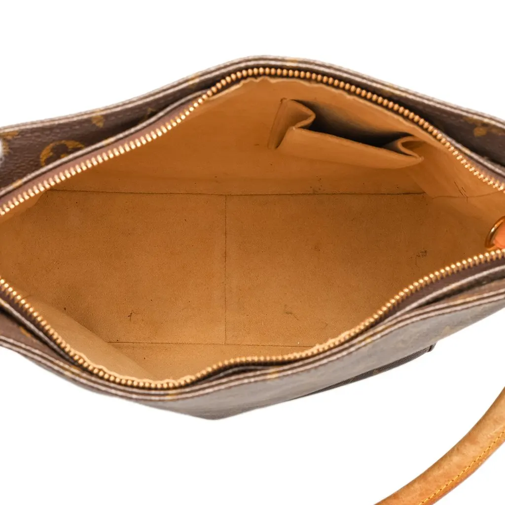 Louis Vuitton Monogram Looping GM Brown Canvas Good - Model View