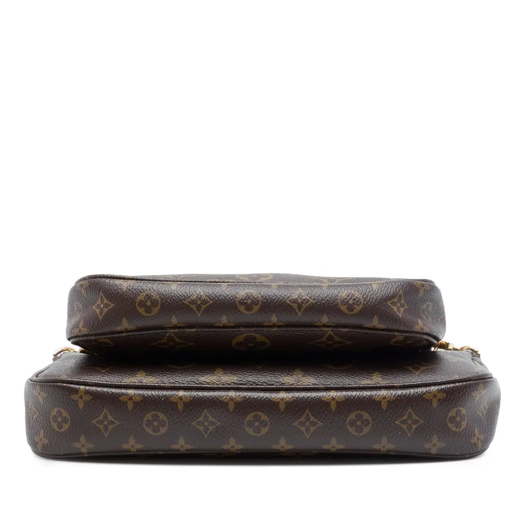 Louis Vuitton Monogram Multi Pochette Accessoires Brown Very good - Inside View