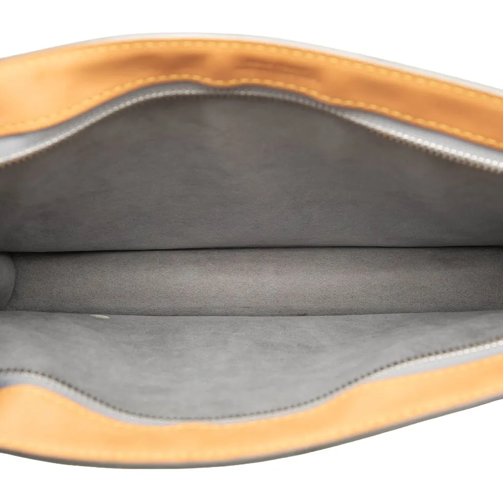 Louis Vuitton Monogram Mirror Trunk Pouch Silver Very good - Model View