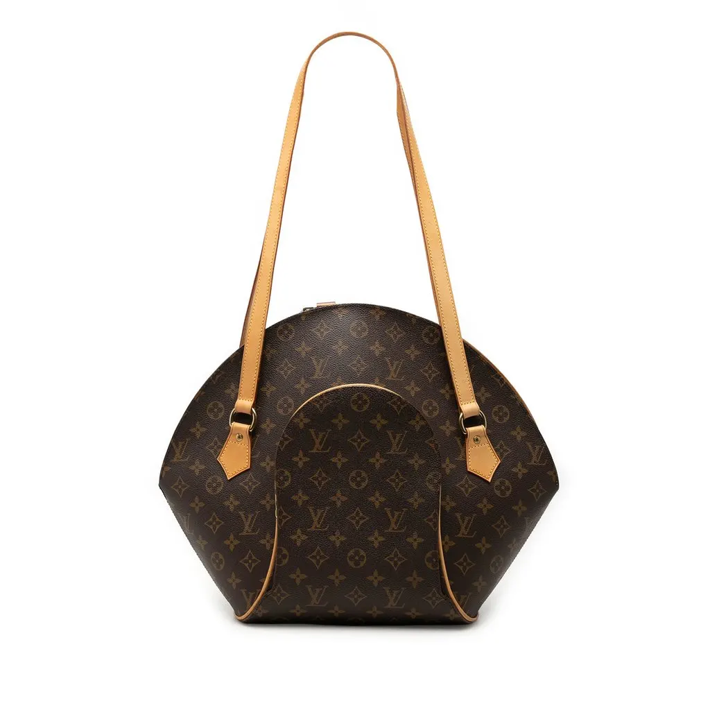 Louis Vuitton Monogram Ellipse GM Shopping Bag Brown Very good - Front View