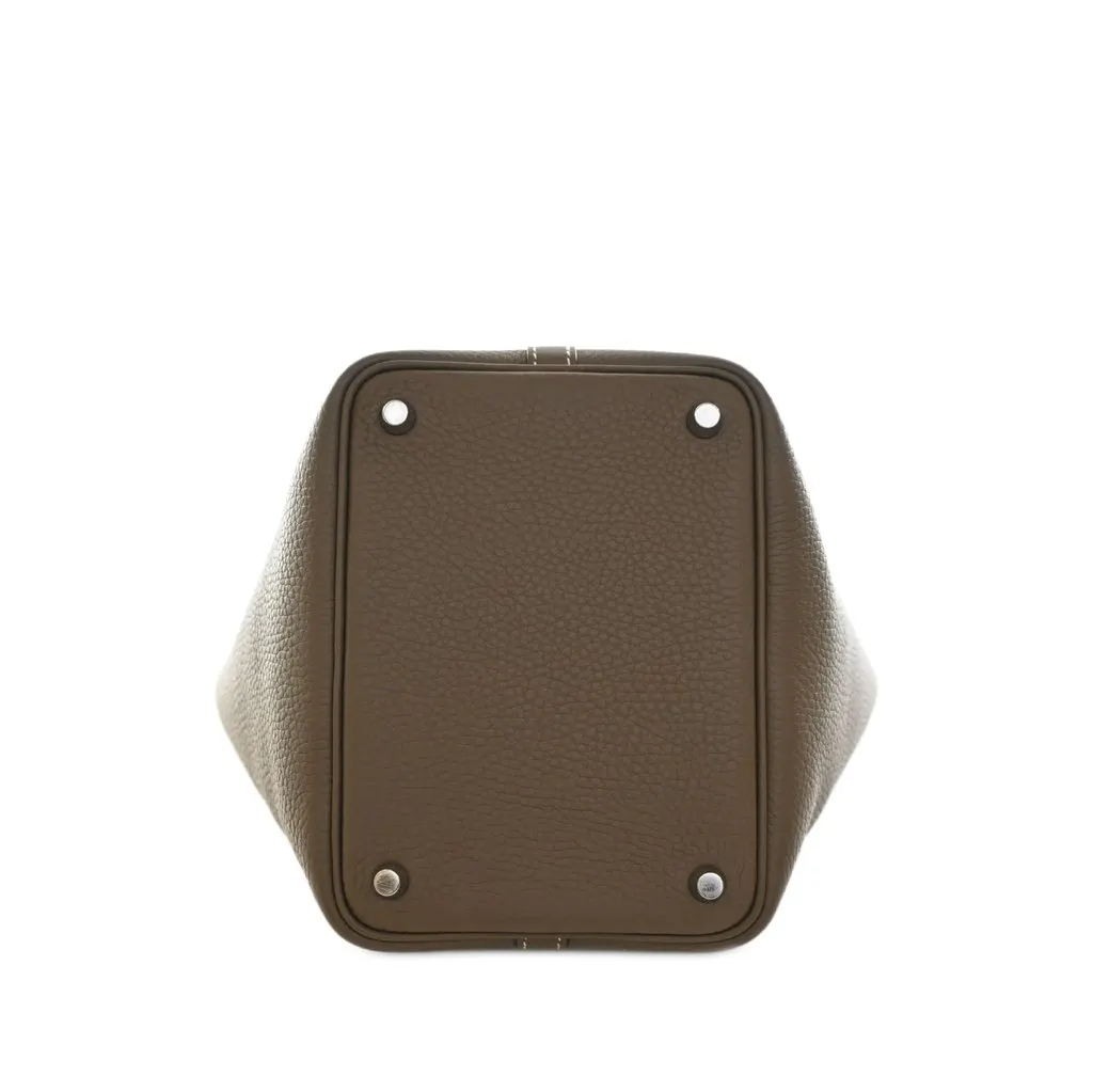 Hermès Clemence Picotin Lock 18 Brown Leather Very good - Inside View
