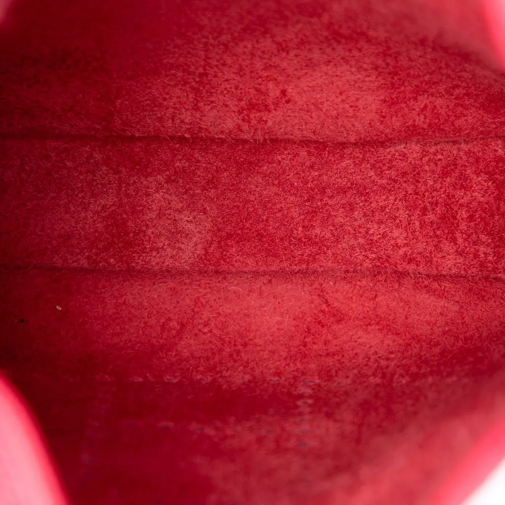 Hermès Clemence Evelyne I TPM Pink Leather Very good - Model View