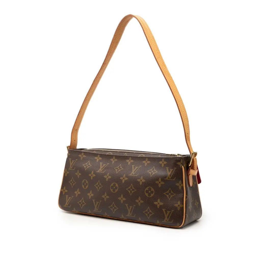 Louis Vuitton Monogram Viva Cite MM Brown Canvas Good - Back View