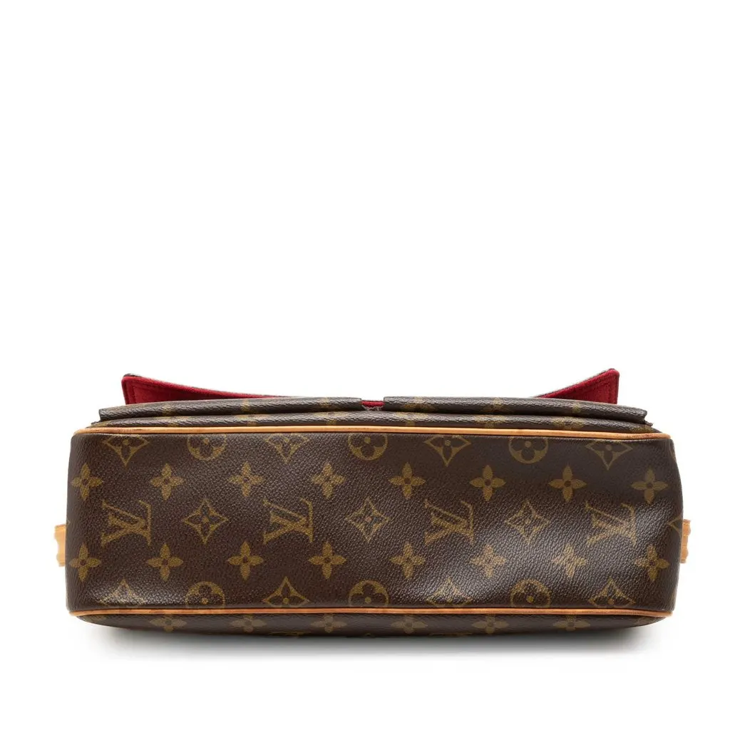 Louis Vuitton Monogram Viva Cite MM Brown Canvas Good - Inside View