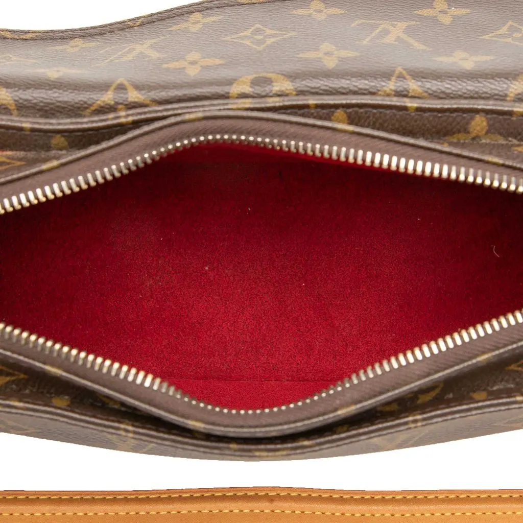 Louis Vuitton Monogram Viva Cite MM Brown Canvas Good - Model View