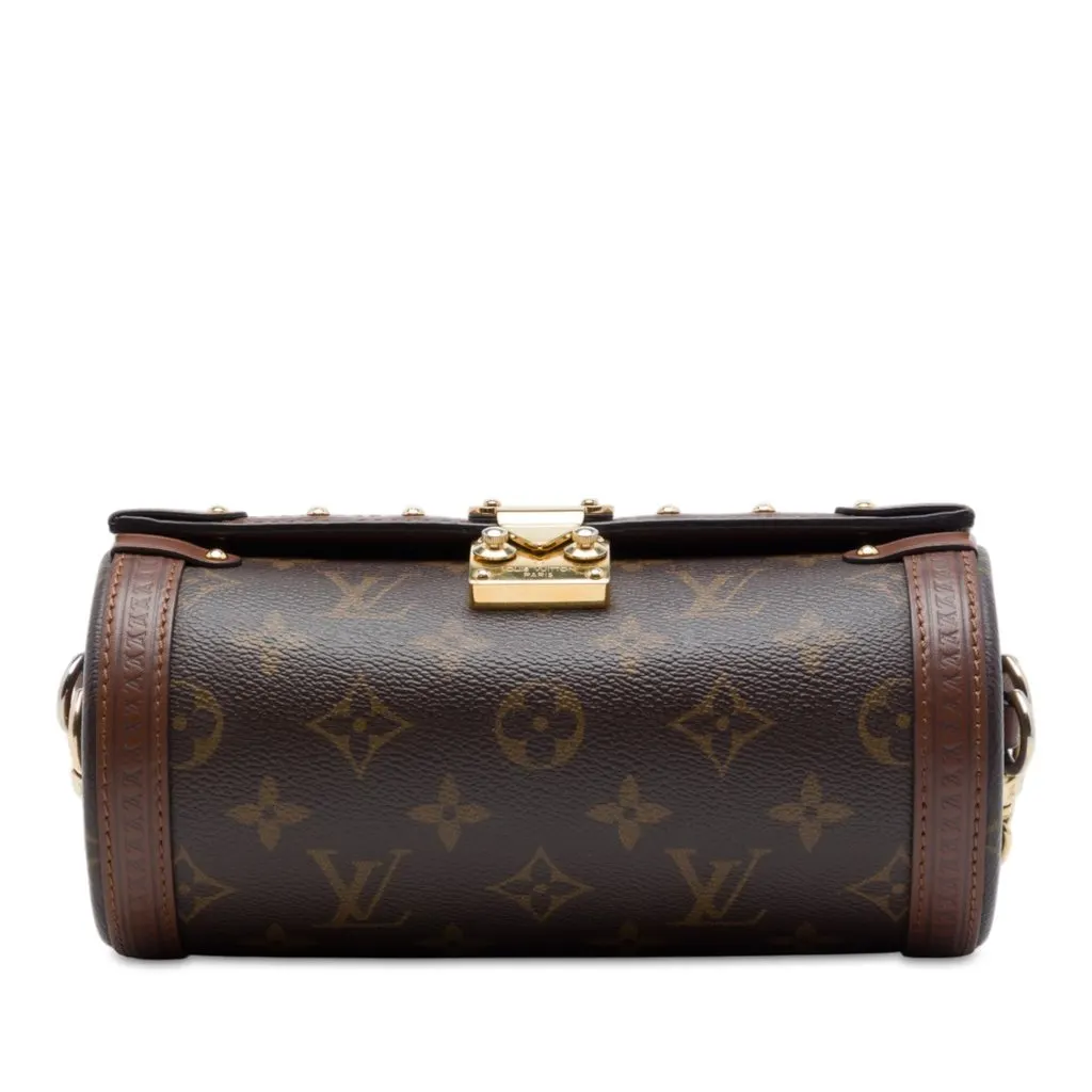 Louis Vuitton Monogram Papillon Trunk Brown Canvas Very good - Inside View