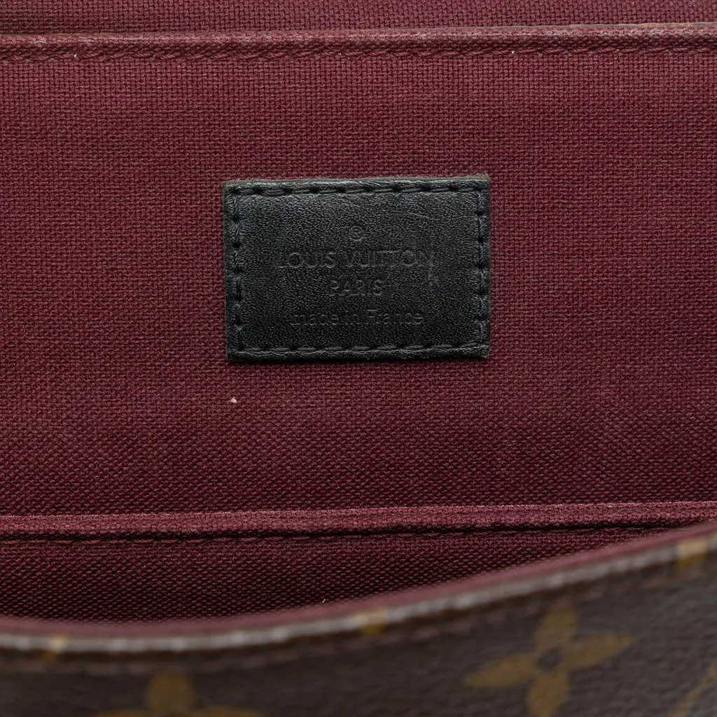 Louis Vuitton Monogram Macassar Bass GM Brown Canvas Good - Box View