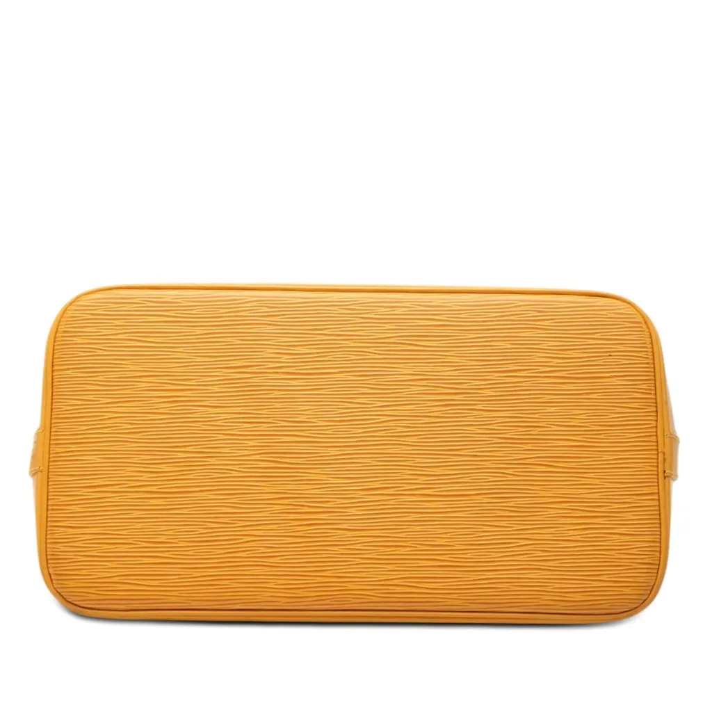 Louis Vuitton Epi Alma PM Yellow Leather Very good - Inside View