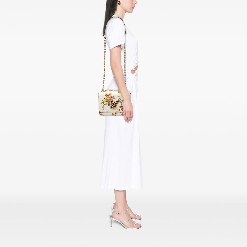 Louis Vuitton Epi Romantic Blossoms Twist MM White Leather Very good - Box View