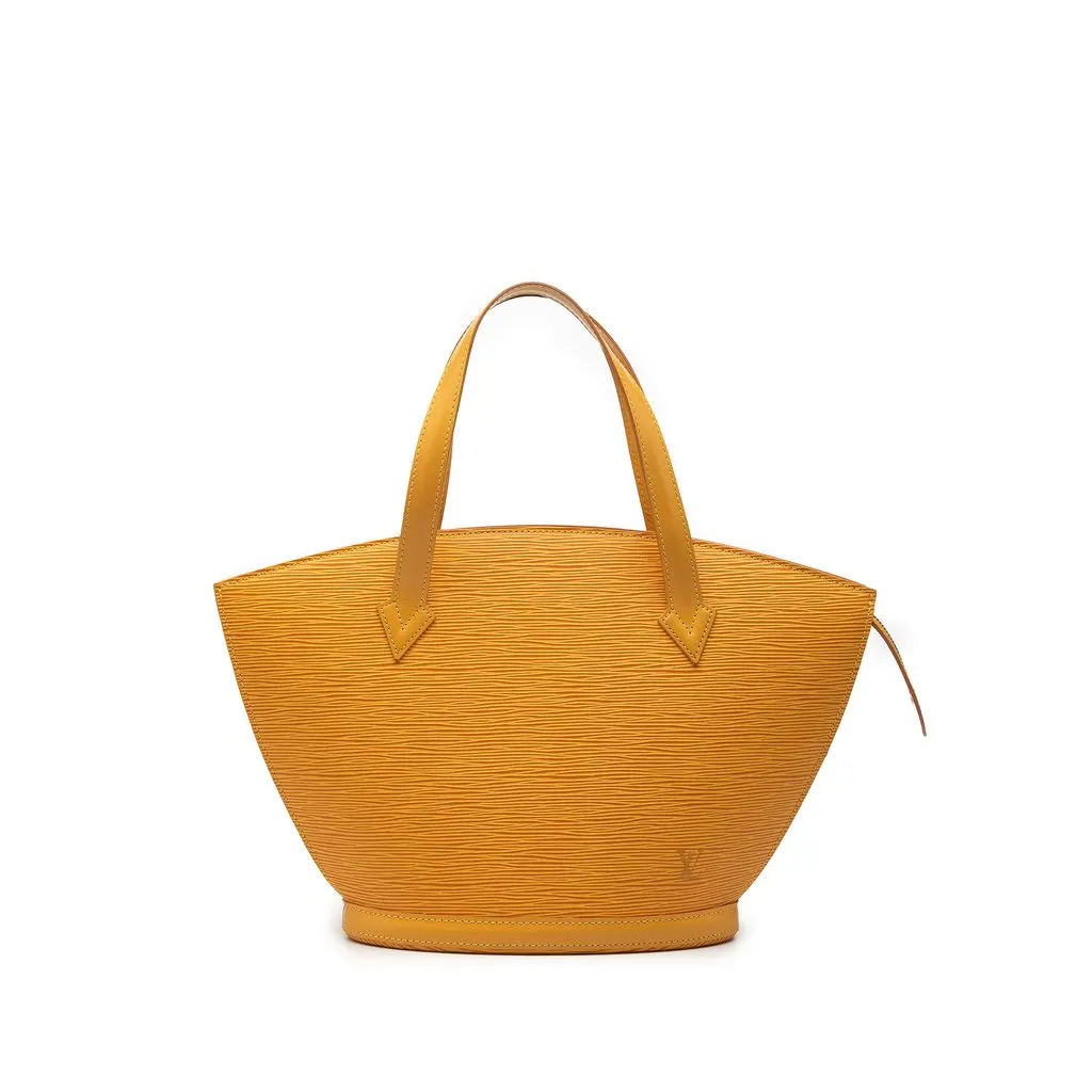 Louis Vuitton Epi Saint Jacques PM Short Strap Yellow Leather Very good - Front View