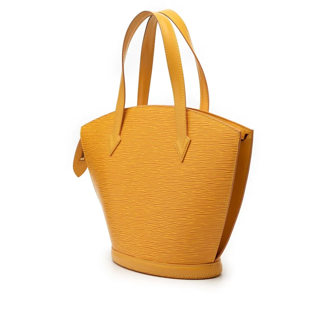 Louis Vuitton Epi Saint Jacques PM Short Strap Yellow Leather Very good - Back View