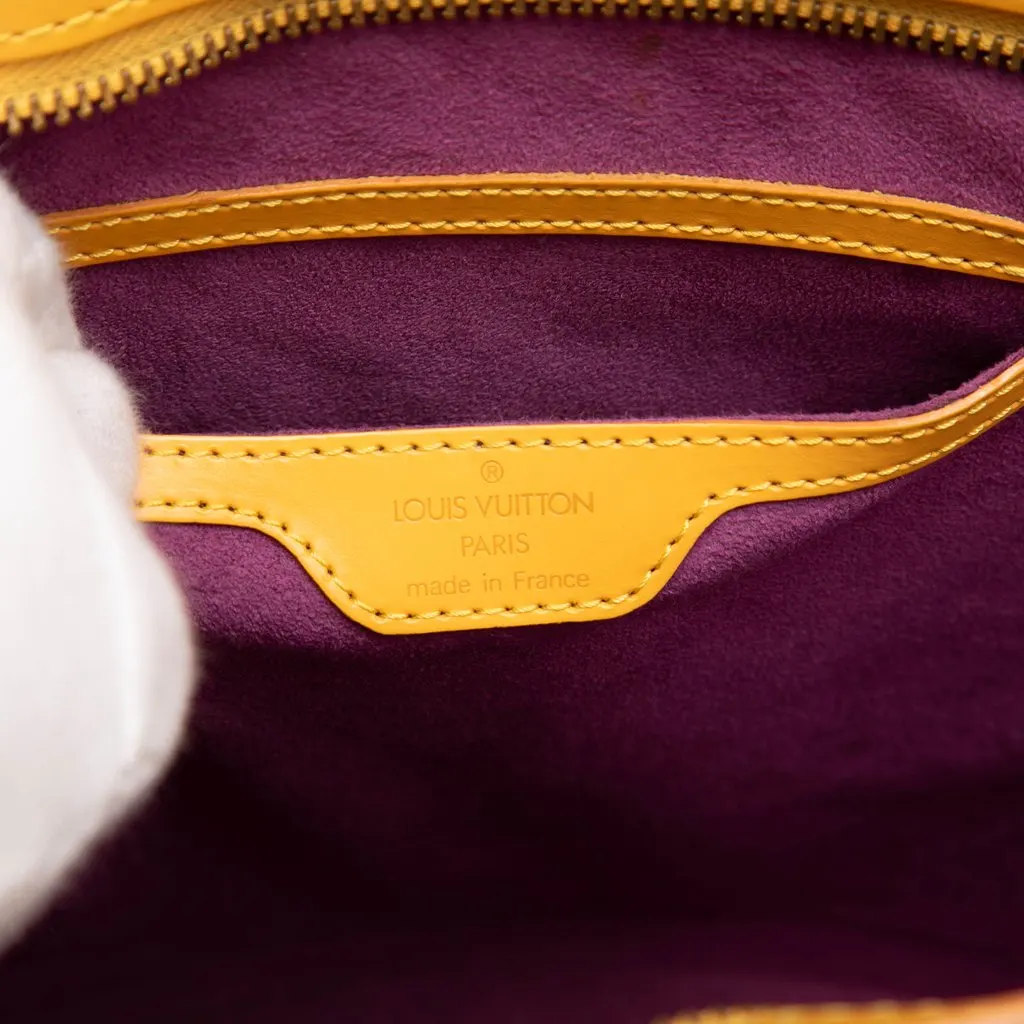 Louis Vuitton Epi Saint Jacques PM Short Strap Yellow Leather Very good - Box View