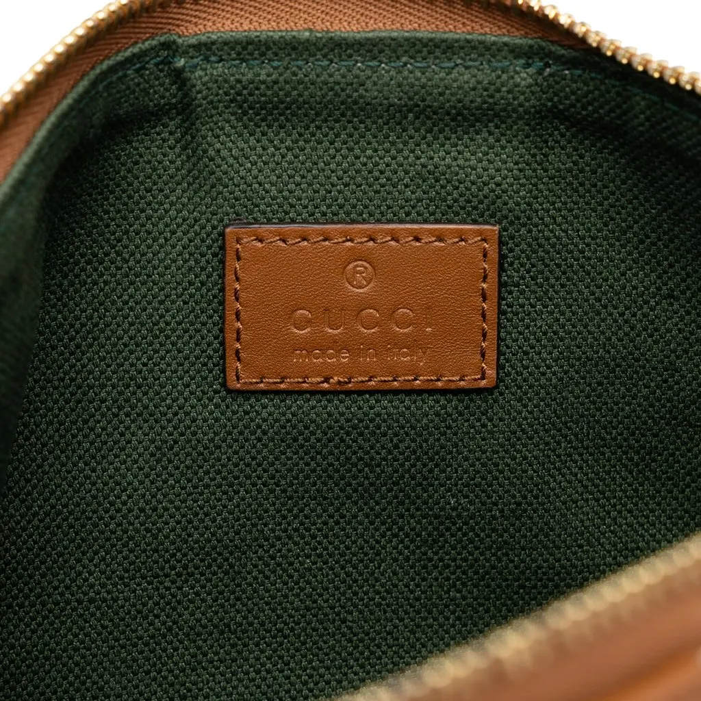 Gucci Mini GG Canvas Web Vanity Beige Canvas Good - Box View