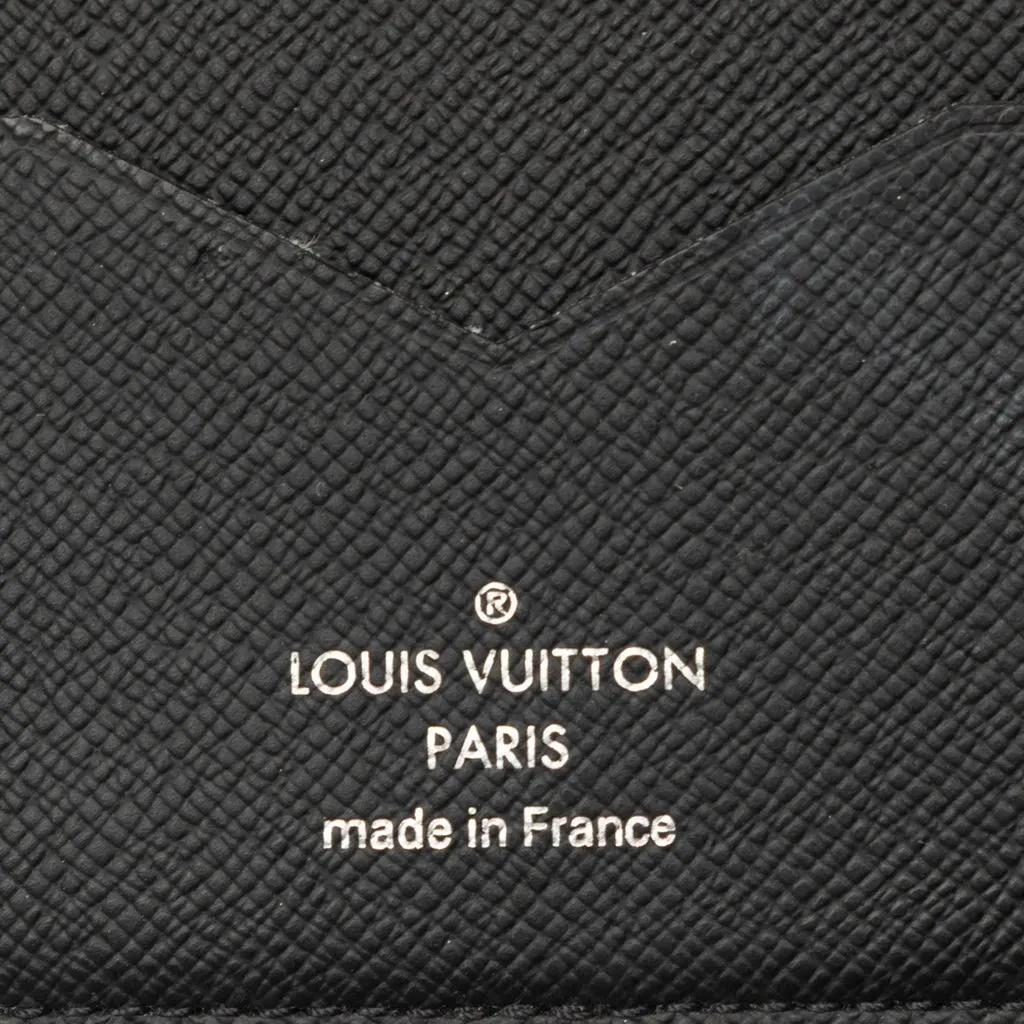Louis Vuitton Damier Graphite Pince Card Holder Black Very good - Box View