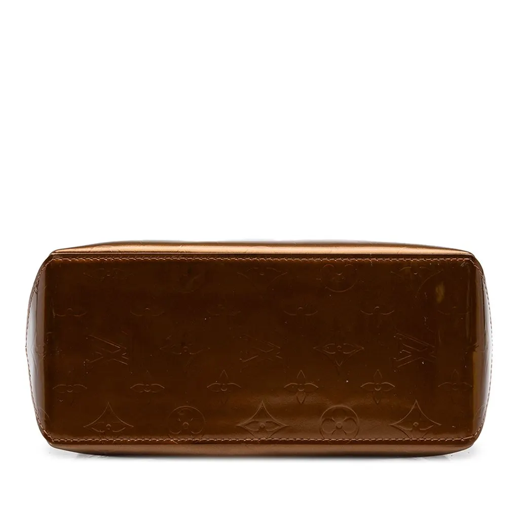 Louis Vuitton Monogram Vernis Reade PM Brown Leather Good - Inside View
