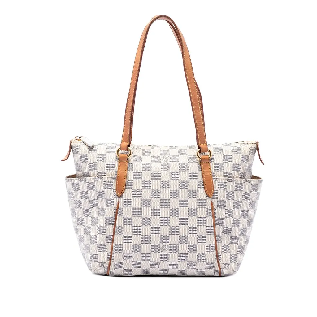 Louis Vuitton Damier Azur Totally PM White Canvas Very good - Front View