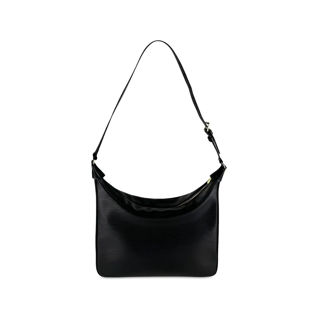 Louis Vuitton Epi Boulogne 35 Black Leather Good - Back View