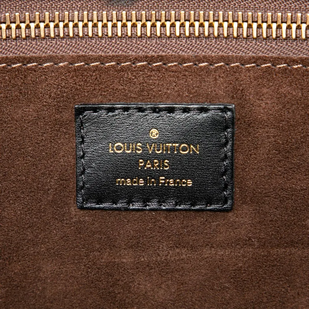 Louis Vuitton Monogram W PM Tote Red Leather Very good - Box View
