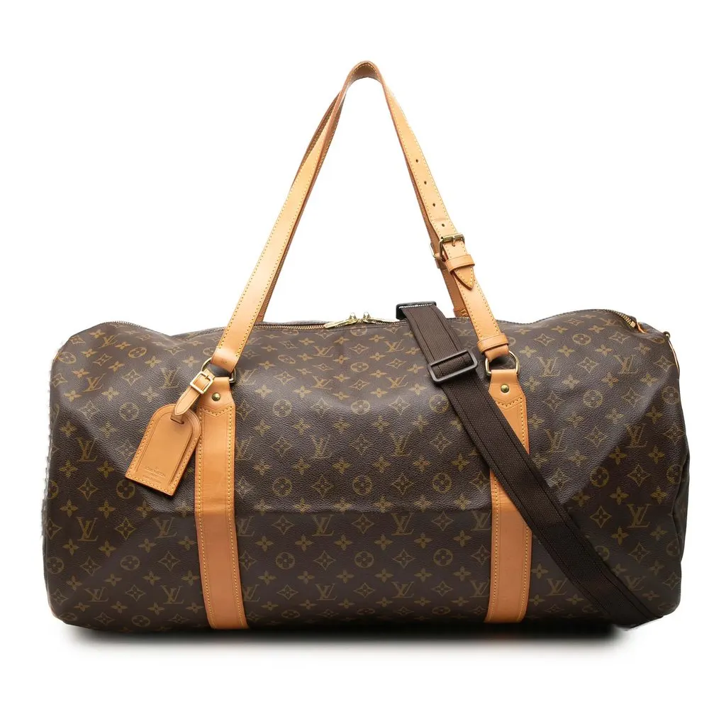 Louis Vuitton Monogram Sac Polochon Brown Very good - Front View