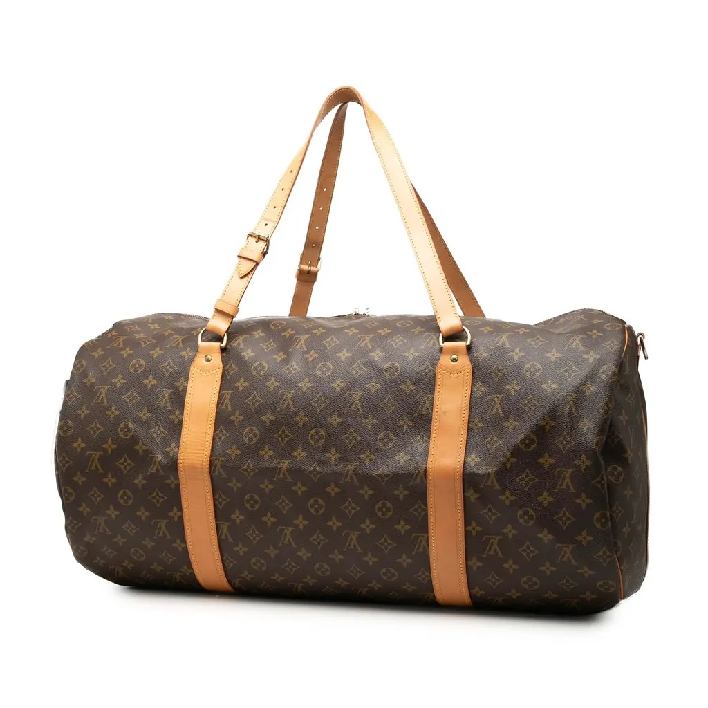 Louis Vuitton Monogram Sac Polochon Brown Very good - Back View
