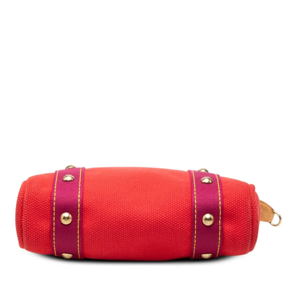 Louis Vuitton Antigua Cabas PM Red Canvas Very good - Inside View
