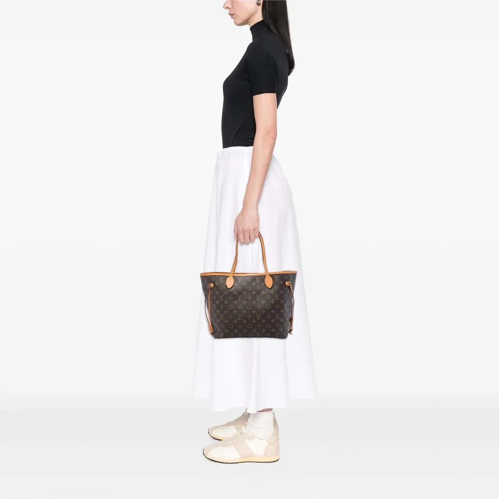 Louis Vuitton Monogram Neverfull MM Brown Canvas Very good - Box View