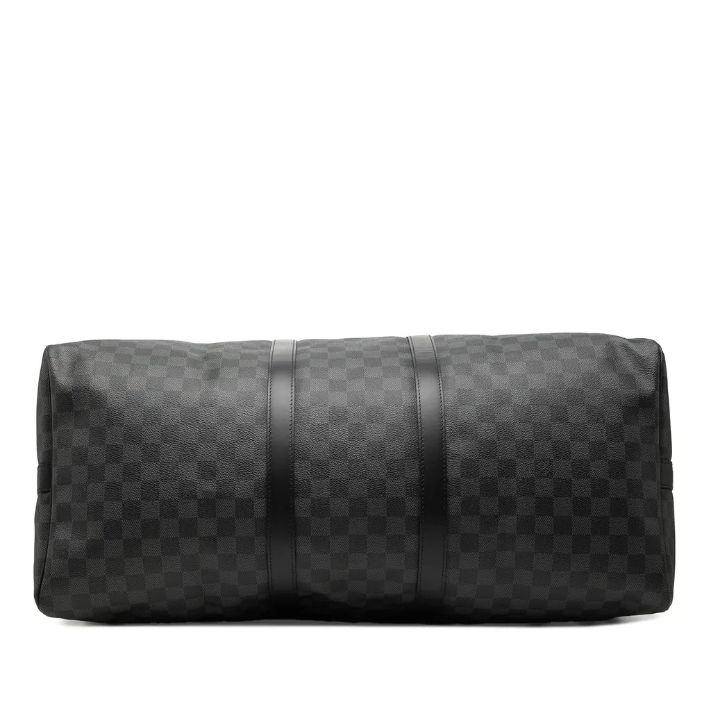 Louis Vuitton Damier Graphite Keepall Bandouliere 55 Black Very good - Inside View