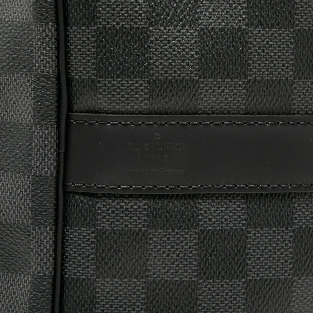 Louis Vuitton Damier Graphite Keepall Bandouliere 55 Black Very good - Box View