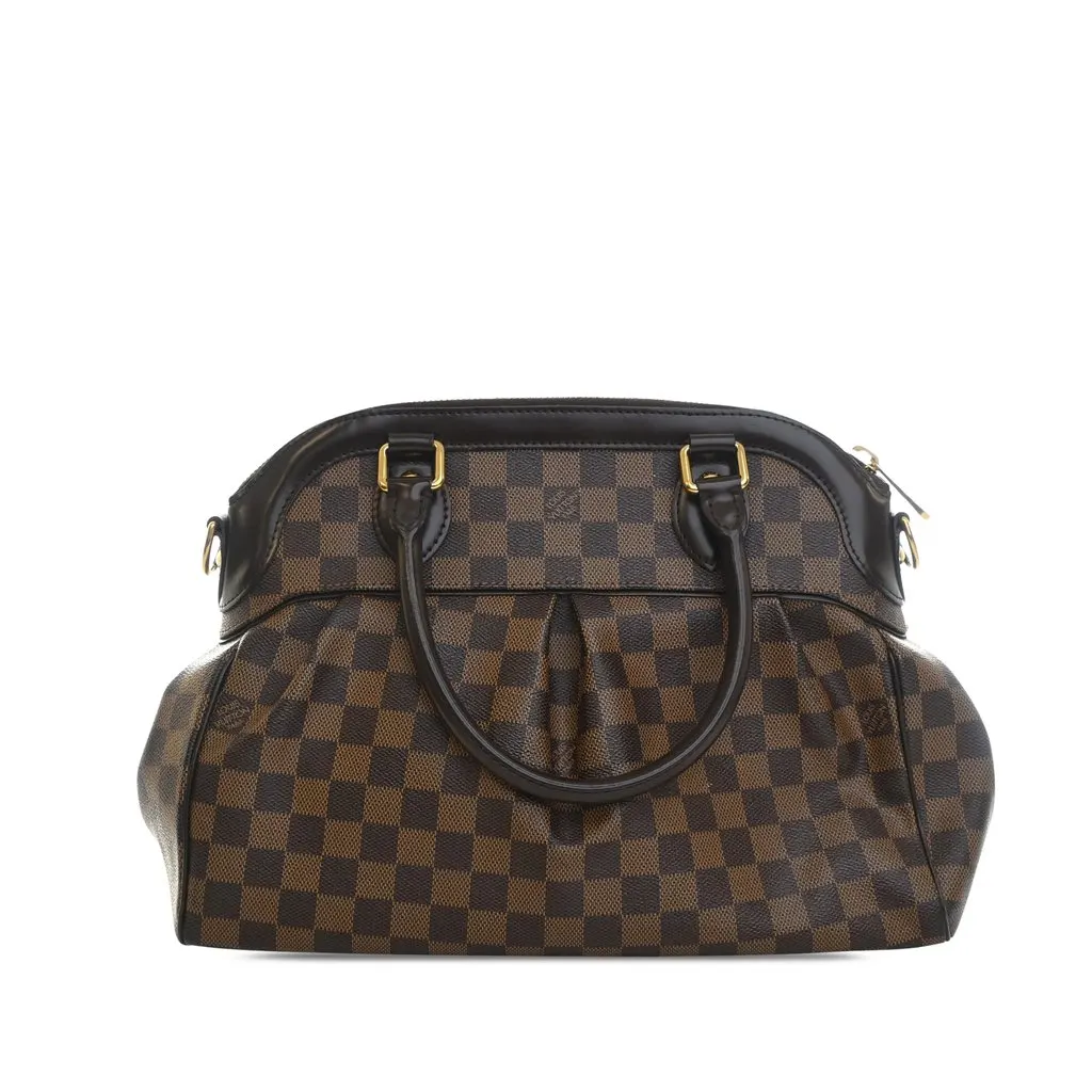 Louis Vuitton Damier Ebene Trevi PM Brown Very good - Back View