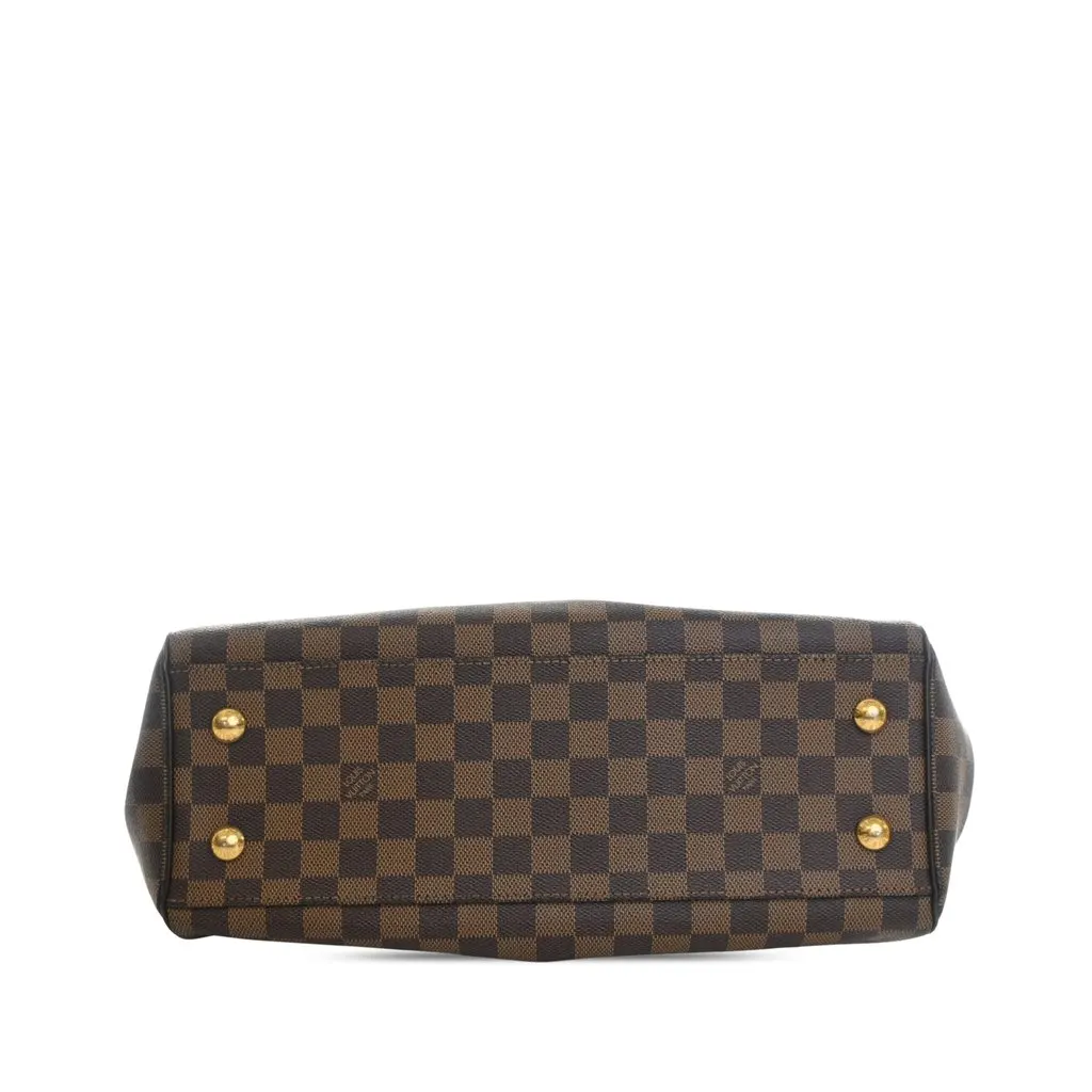Louis Vuitton Damier Ebene Trevi PM Brown Very good - Inside View