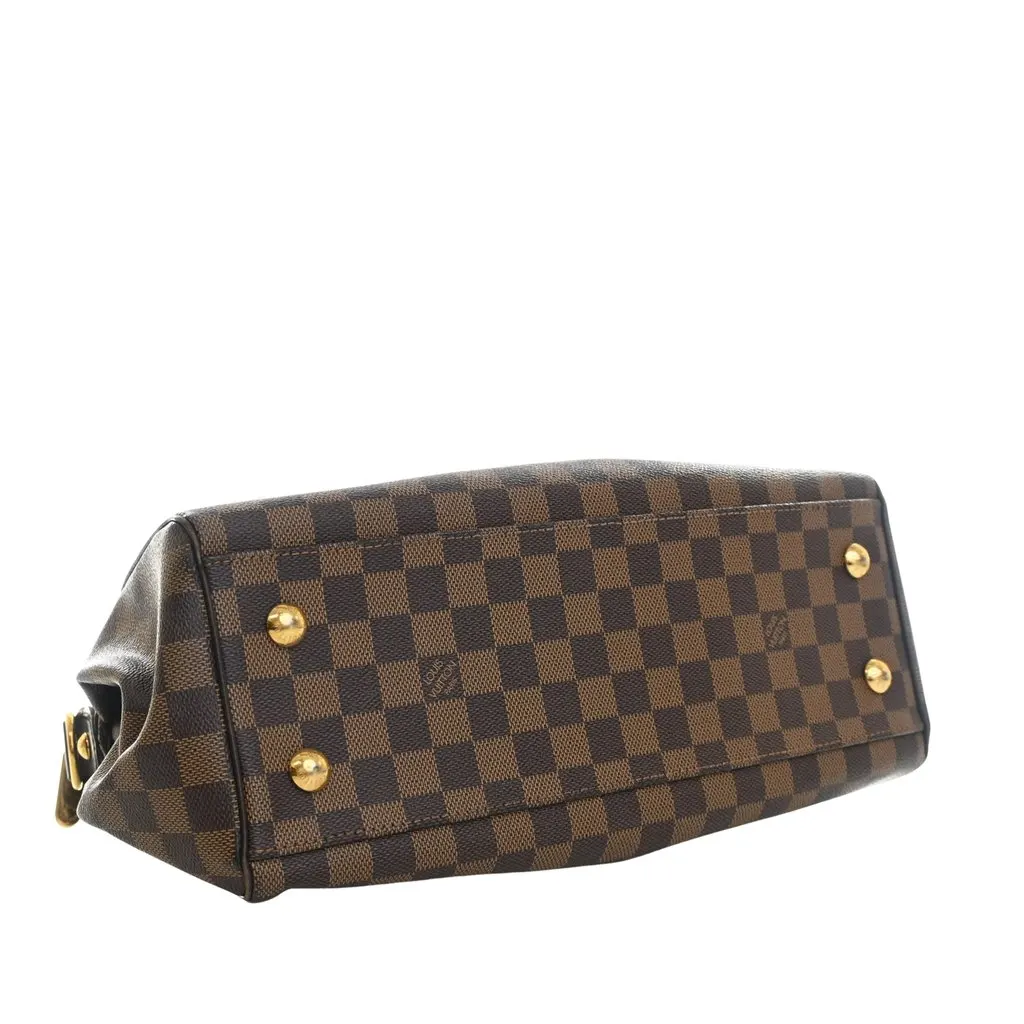 Louis Vuitton Damier Ebene Trevi PM Brown Very good - Box View