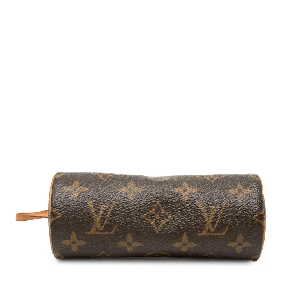 Louis Vuitton Monogram Papillon Pochette Brown Very good - Inside View