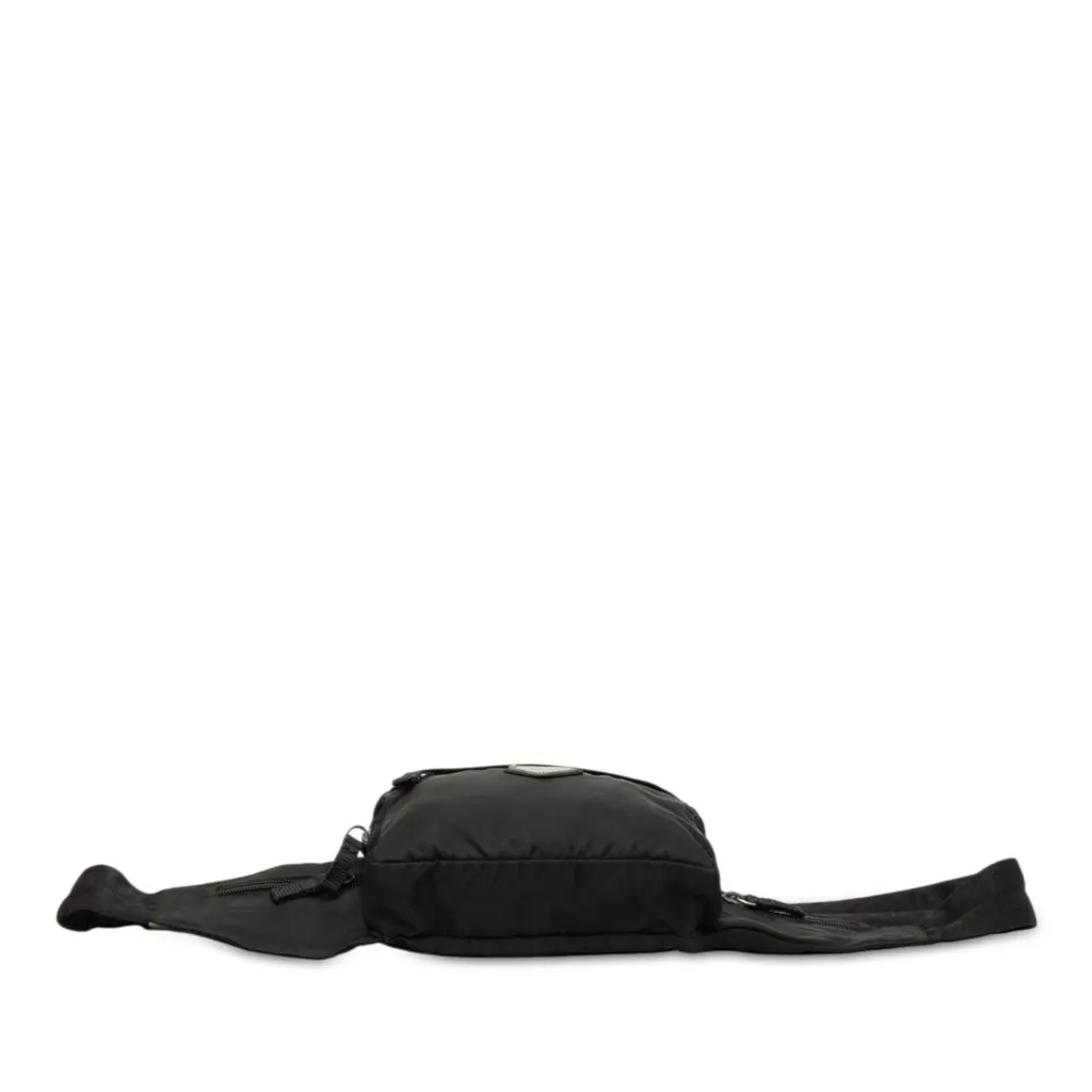 Prada Tessuto Belt Bag Black Polyamide Good - Inside View