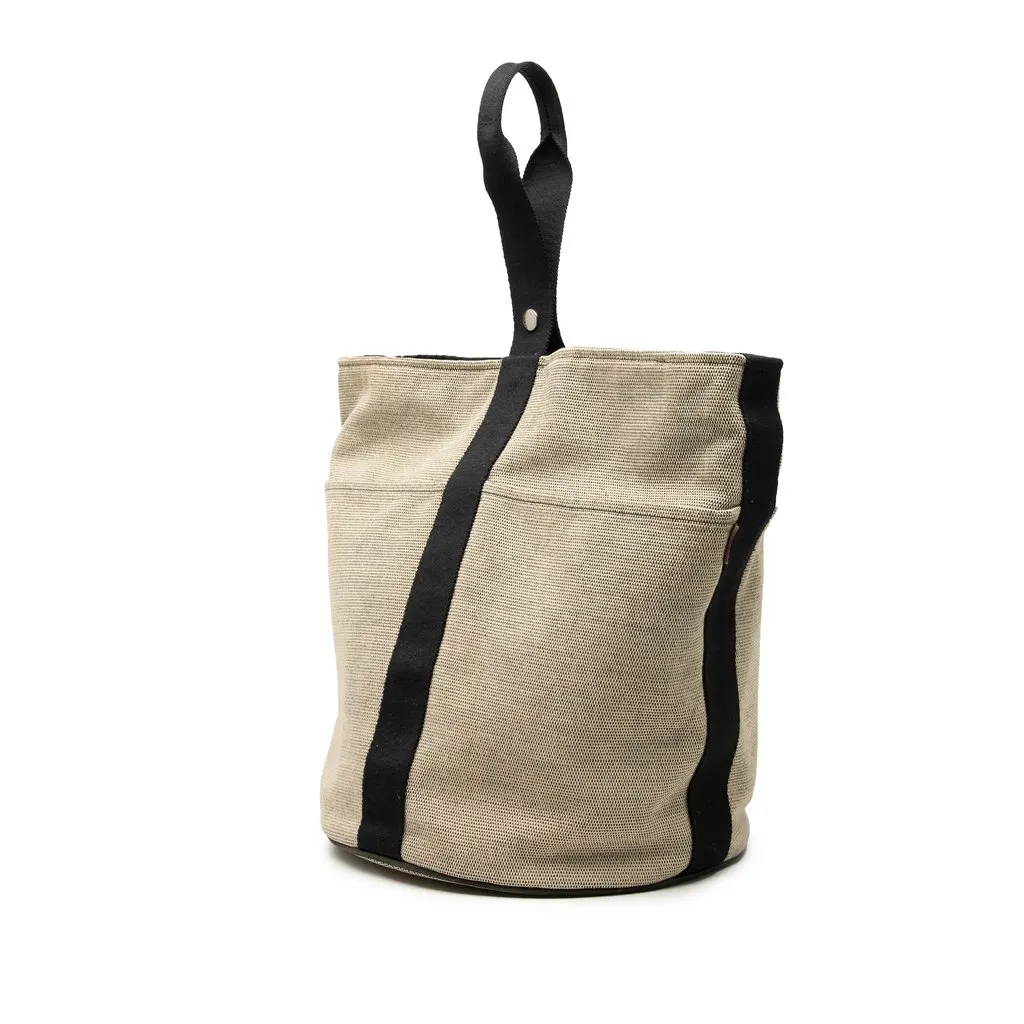 Hermès Toile Saxo GM Beige Very good - Back View