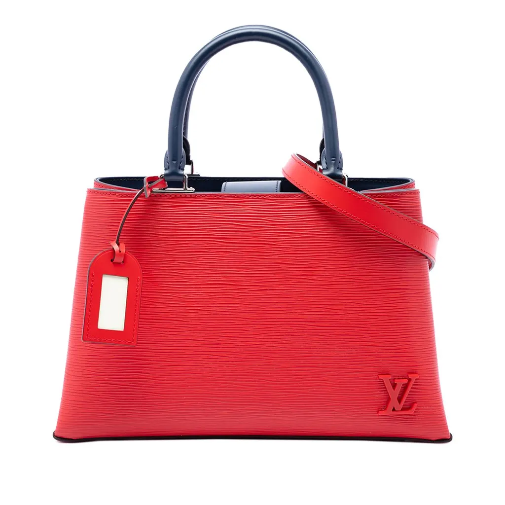 Louis Vuitton Epi Kleber PM Red Leather Very good - Front View