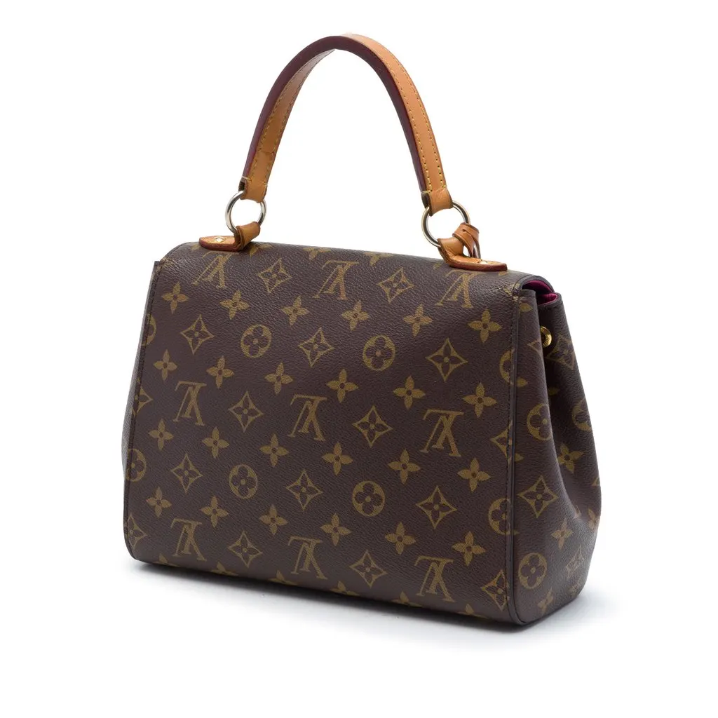 Louis Vuitton Monogram Cluny BB Brown Very good - Back View