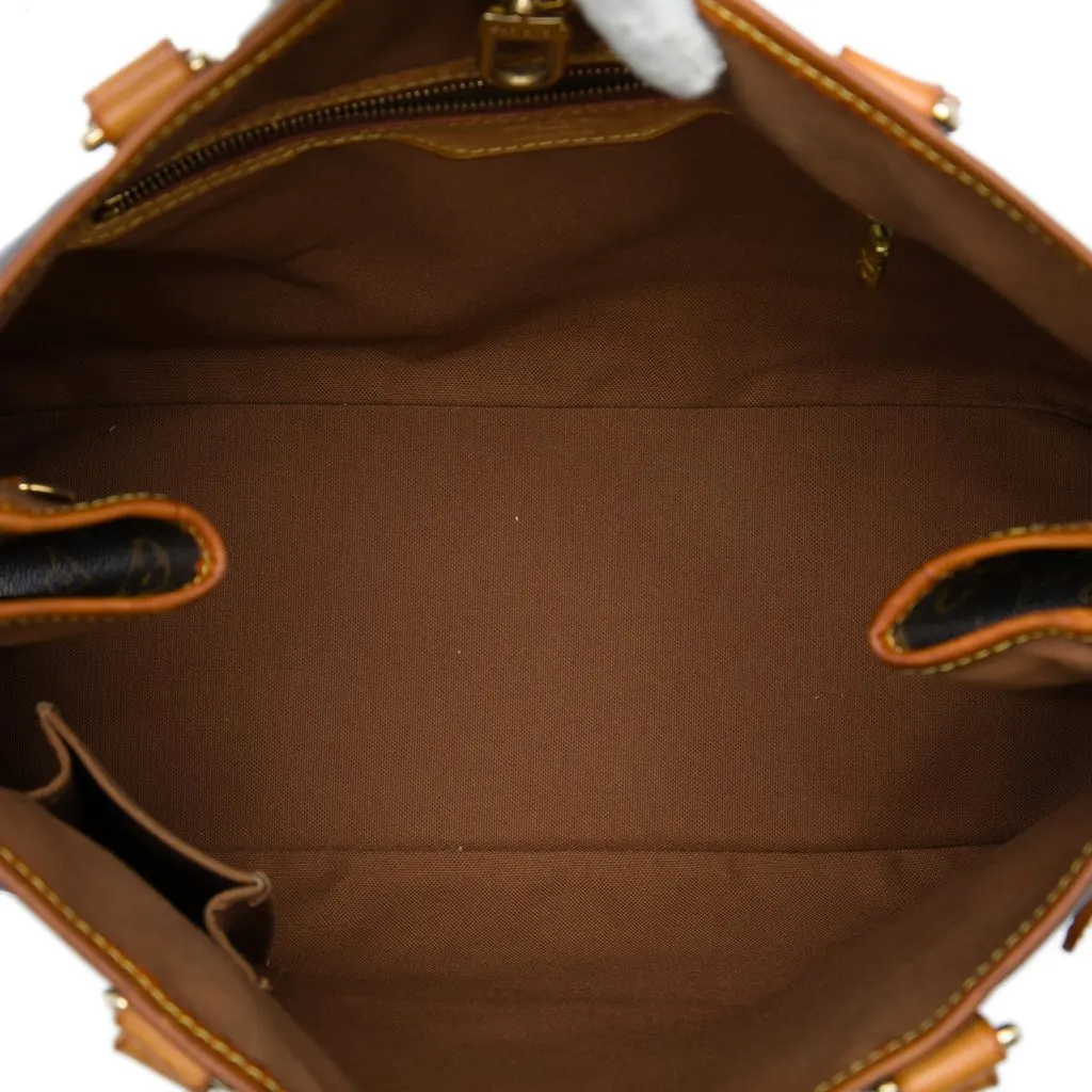 Louis Vuitton Monogram Batignolles Horizontal Brown Canvas Good - Model View