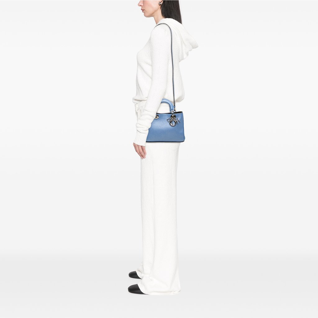 Dior Mini Metallic Pebbled Calfskin | Libas Collective