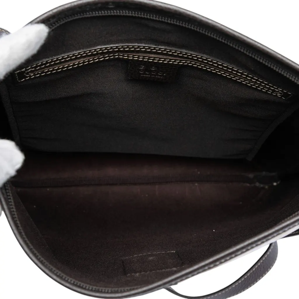 Gucci GG Crystal Abbey D Ring Crossbody Beige Very good - Model View