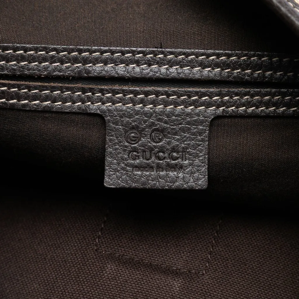 Gucci GG Crystal Abbey D Ring Crossbody Beige Very good - Box View