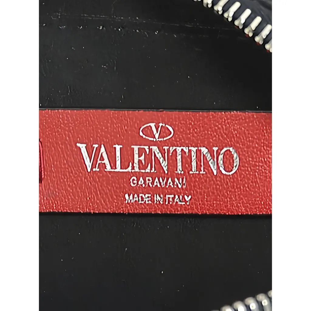 Valentino Small Leather VLTN Crossbody Black Leather Very good - Box View