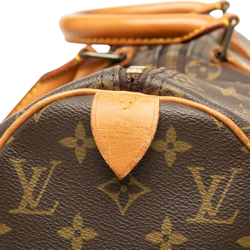Louis Vuitton Monogram Keepall 45 Brown Canvas Good - Box View